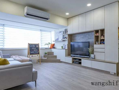 85㎡老房重翻新，为了陪娃和狗子共同成长，这父母也太拼了