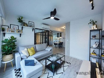 小仙女花10万装修95㎡的房子，爆改新房，邻居踏破门槛来参观