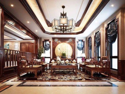 古典中式别墅装修设计凸显东方意蕴