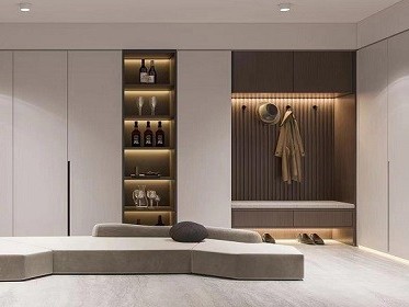 衣柜什么颜色显得高档