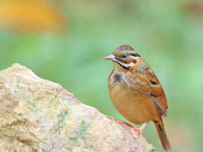 灰眉岩鹀：一种神秘的山地鸟类