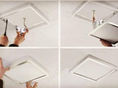 西安旧房翻新，集成吊顶灯坏了怎么换，更换集成吊顶灯的注意事宜