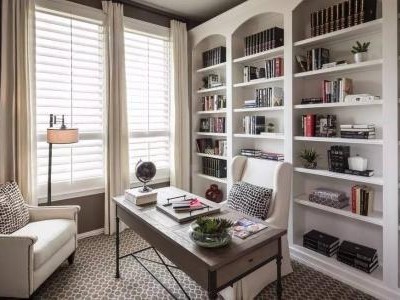 西安旧房改造，想书房装修既好看又实用，记住这5个要点