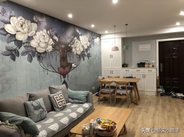 坚持全屋贴墙布,他们家新房装出了“艺术感”,美观耐看不复杂 坚持全屋贴墙布,他们家新房装出了“艺术感”,美观耐看不复杂