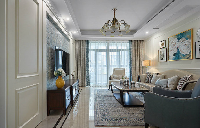 窗帘、壁纸协调搭配，房间新鲜感说来就来!