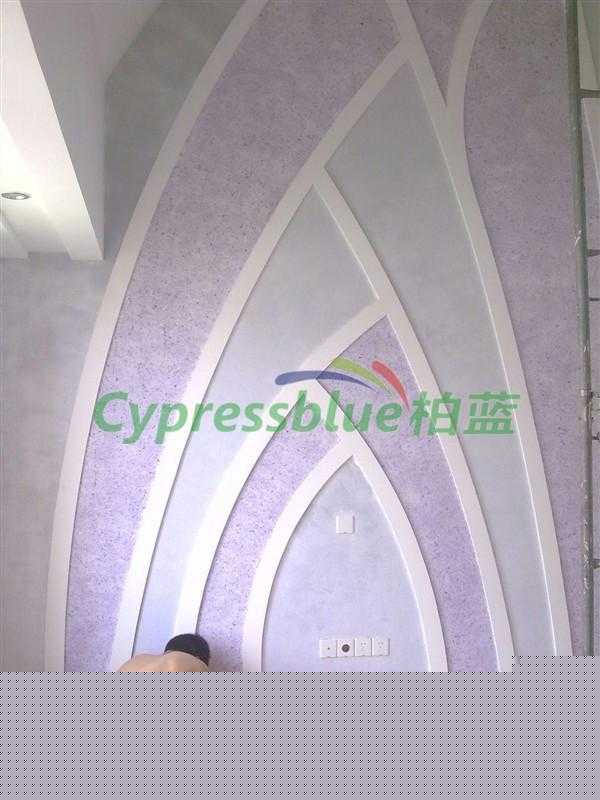 柏蓝多彩生态墙衣,点亮绿色家居生活 柏蓝多彩生态墙衣,点亮绿色家居生活