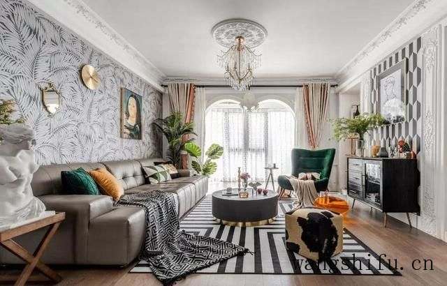 墙面用护墙板、墙漆、墙纸还是壁布？这样分析对比，再也不纠结了 墙面贴壁纸 第9张 墙面用护墙板、墙漆、墙纸还是壁布？这样分析对比，再也不纠结了 墙面贴壁纸 粉刷匠第9张