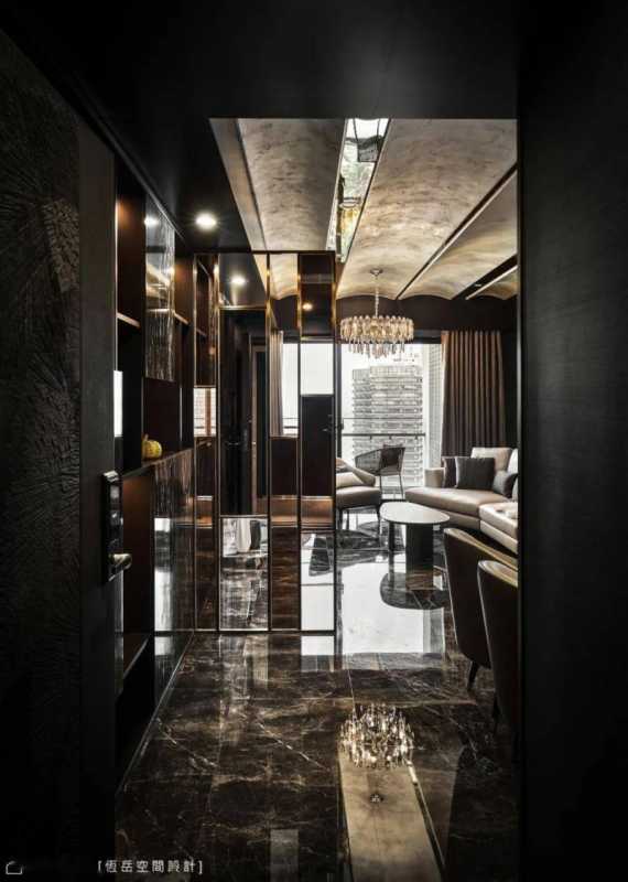 99平，移景入室 荡漾金色波光为家景│奢华风│