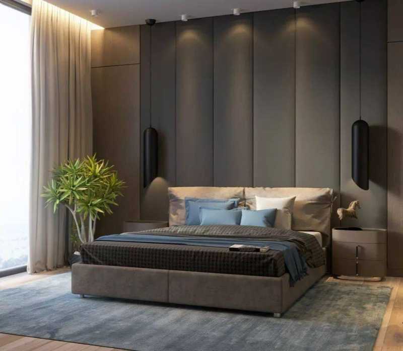 整个卧室除了床，背景墙也非常重要，氛围感瞬间拉满！