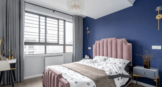 7个床头背景墙设计方案，美翻天，告别了大白墙，瞬间高大上