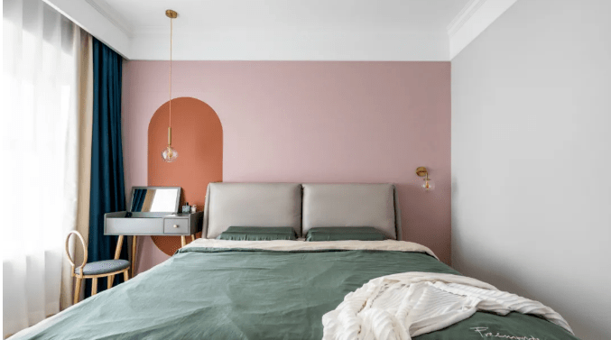 7个床头背景墙设计方案，美翻天，告别了大白墙，瞬间高大上