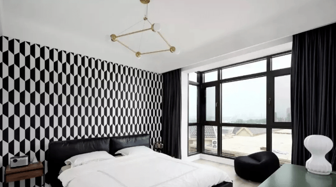 7个床头背景墙设计方案，美翻天，告别了大白墙，瞬间高大上