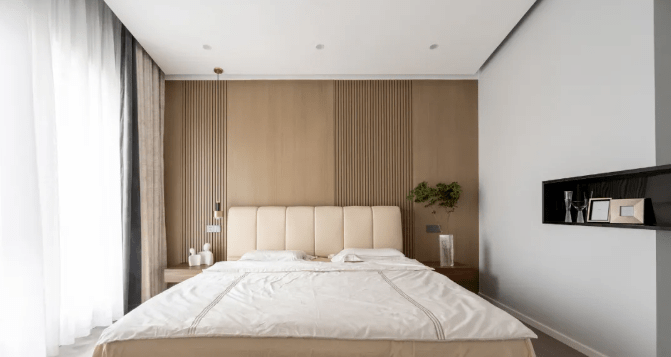 7个床头背景墙设计方案，美翻天，告别了大白墙，瞬间高大上