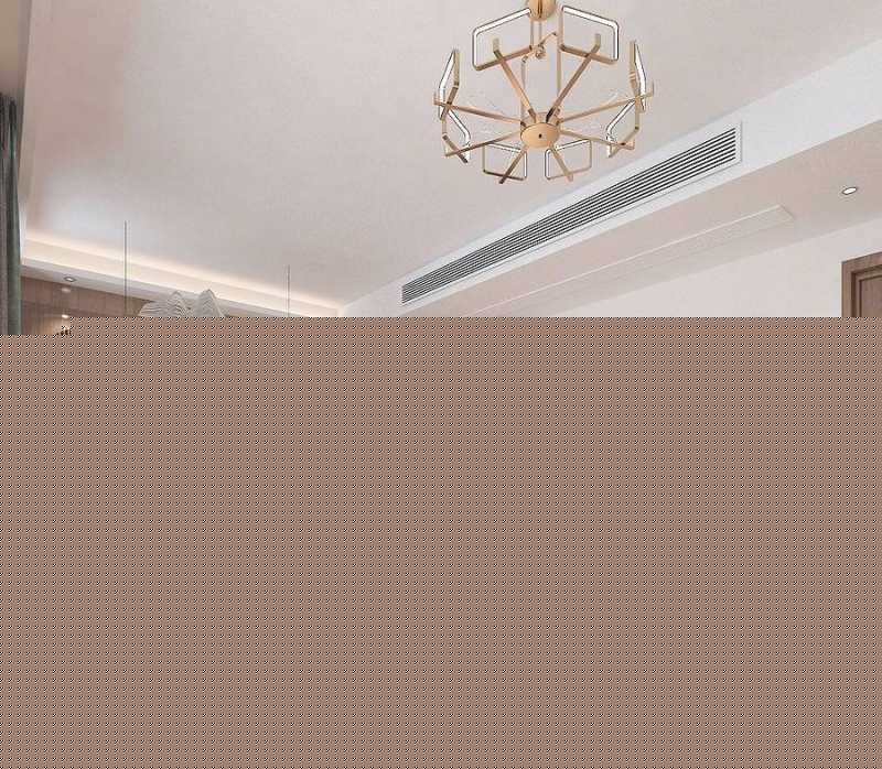 参观邻居三口之家，140㎡横厅户型装新中式，进门玄关就圈粉无数