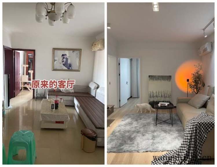 他买下60㎡老房当婚房，装修陈旧没质感，花3W进行居改，彻底翻身 旧房翻新 第10张 他买下60㎡老房当婚房，装修陈旧没质感，花3W进行居改，彻底翻身 旧房翻新 粉刷匠第10张