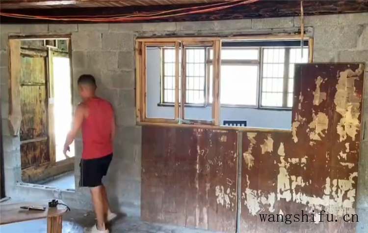 他用1个月时间，将乡下废旧木屋，变成舒适小家，住后不想回城里 旧房翻新 第8张 他用1个月时间，将乡下废旧木屋，变成舒适小家，住后不想回城里 旧房翻新 粉刷匠第8张