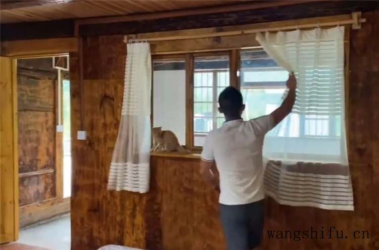 他用1个月时间，将乡下废旧木屋，变成舒适小家，住后不想回城里 旧房翻新 第9张 他用1个月时间，将乡下废旧木屋，变成舒适小家，住后不想回城里 旧房翻新 粉刷匠第9张