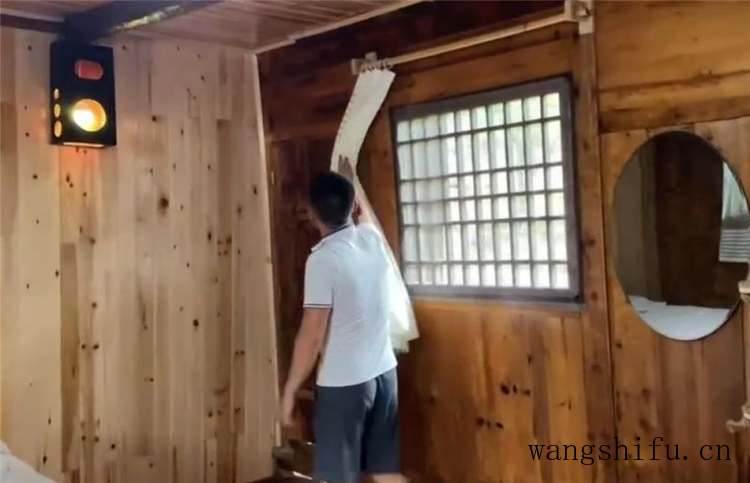 他用1个月时间，将乡下废旧木屋，变成舒适小家，住后不想回城里 旧房翻新 第17张 他用1个月时间，将乡下废旧木屋，变成舒适小家，住后不想回城里 旧房翻新 粉刷匠第17张