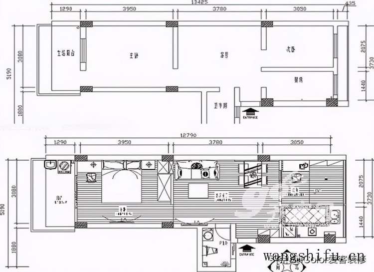 2万元翻新50平米古旧二手房蜕变田园温馨居 旧房翻新 第2张 2万元翻新50平米古旧二手房蜕变田园温馨居 旧房翻新 粉刷匠第2张