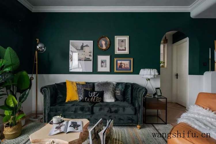 80平旧房翻新装修案例，有点复古，有点文艺 旧房翻新 第4张 80平旧房翻新装修案例，有点复古，有点文艺 旧房翻新 粉刷匠第4张