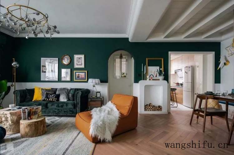 80平旧房翻新装修案例，有点复古，有点文艺 旧房翻新 第7张 80平旧房翻新装修案例，有点复古，有点文艺 旧房翻新 粉刷匠第7张