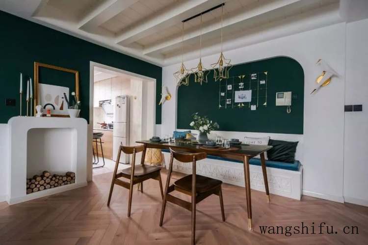 80平旧房翻新装修案例，有点复古，有点文艺 旧房翻新 第8张 80平旧房翻新装修案例，有点复古，有点文艺 旧房翻新 粉刷匠第8张