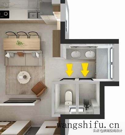 老破小区改造,传统两居,爆改的经典设计 旧房翻新 第8张 老破小区改造,传统两居,爆改的经典设计 旧房翻新 粉刷匠第8张 老破小区改造,传统两居,爆改的经典设计 旧房翻新 第8张 老破小区改造,传统两居,爆改的经典设计 旧房翻新 粉刷匠第8张