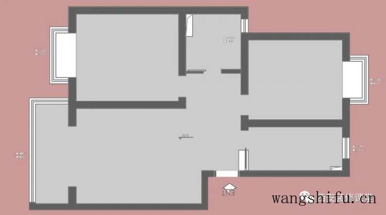 80㎡两室旧房翻新，时尚黑白灰 旧房翻新 第5张 80㎡两室旧房翻新，时尚黑白灰 旧房翻新 粉刷匠第5张