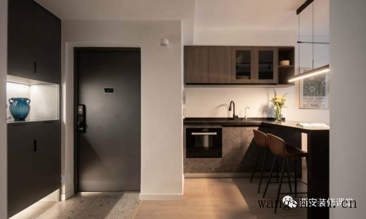 80㎡两室旧房翻新，时尚黑白灰 旧房翻新 第11张 80㎡两室旧房翻新，时尚黑白灰 旧房翻新 粉刷匠第11张