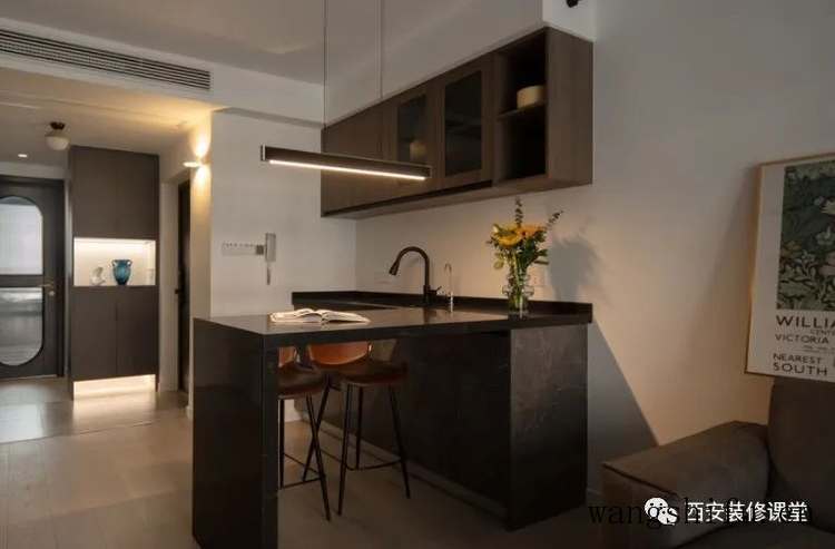 80㎡两室旧房翻新，时尚黑白灰 旧房翻新 第12张 80㎡两室旧房翻新，时尚黑白灰 旧房翻新 粉刷匠第12张