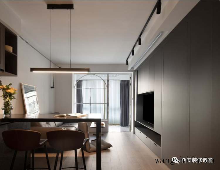 80㎡两室旧房翻新，时尚黑白灰 旧房翻新 第15张 80㎡两室旧房翻新，时尚黑白灰 旧房翻新 粉刷匠第15张