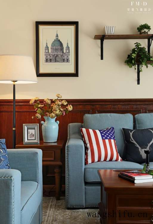 8万爆改148㎡二手房，美式风两代人都很满意，舒适度也不打折 旧房翻新 第6张 8万爆改148㎡二手房，美式风两代人都很满意，舒适度也不打折 旧房翻新 粉刷匠第6张