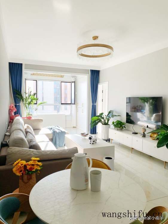 她家二手房改造，全屋花了10W，不做吊顶真的太让人喜欢了 旧房翻新 第2张 她家二手房改造，全屋花了10W，不做吊顶真的太让人喜欢了 旧房翻新 粉刷匠第2张