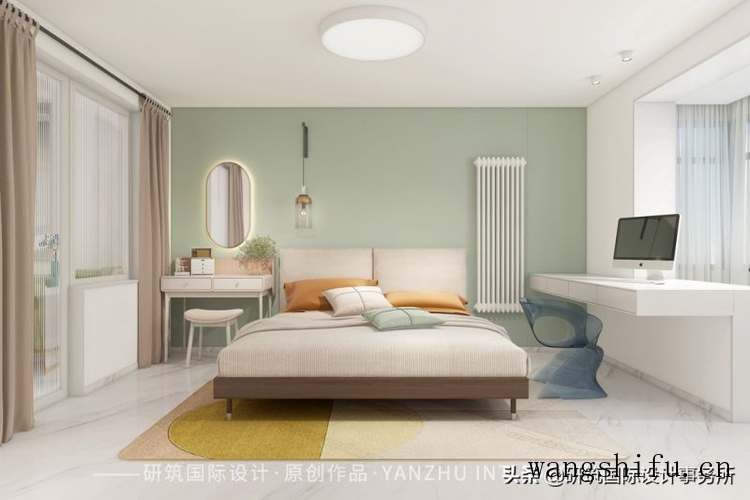 70㎡老房改造增加足够收纳空间卫生间干湿分离｜空间活跃不沉闷 旧房翻新 第4张 70㎡老房改造增加足够收纳空间卫生间干湿分离｜空间活跃不沉闷 旧房翻新 粉刷匠第4张