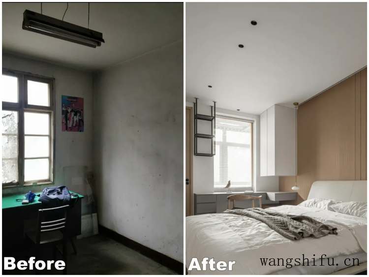 100㎡老房新装，书房+独立榻榻米，学习氛围浓厚的梦想改造家 旧房翻新 第30张 100㎡老房新装，书房+独立榻榻米，学习氛围浓厚的梦想改造家 旧房翻新 粉刷匠第30张