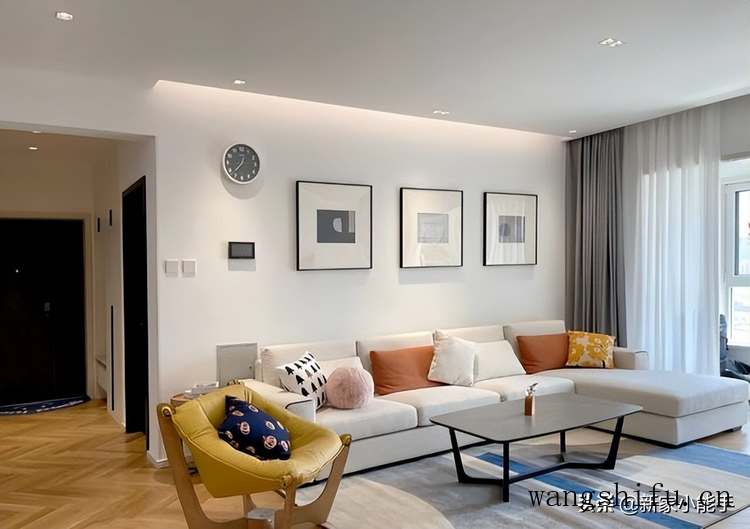 90平紧凑型三房，花心思设计，全屋极简舒适又漂亮，分享一下 旧房翻新 第8张 90平紧凑型三房，花心思设计，全屋极简舒适又漂亮，分享一下 旧房翻新 粉刷匠第8张