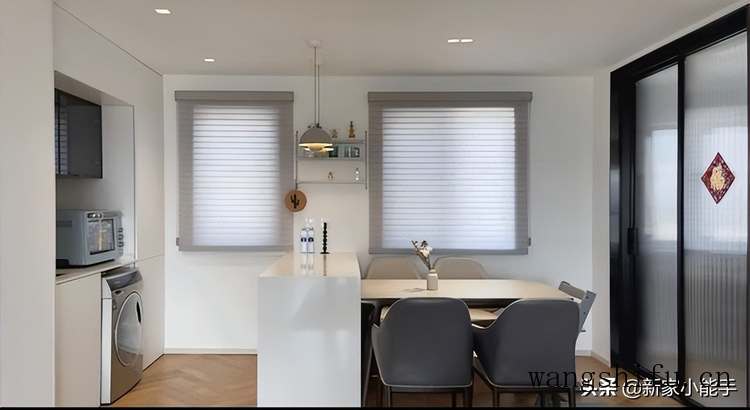 90平紧凑型三房，花心思设计，全屋极简舒适又漂亮，分享一下 旧房翻新 第10张 90平紧凑型三房，花心思设计，全屋极简舒适又漂亮，分享一下 旧房翻新 粉刷匠第10张