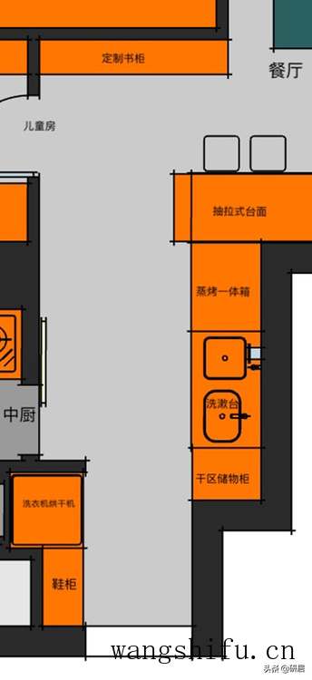 ​60㎡的老破小，住着三代人，挤出3间卧室，还有大衣帽间和书房 旧房翻新 第3张 ​60㎡的老破小，住着三代人，挤出3间卧室，还有大衣帽间和书房 旧房翻新 粉刷匠第3张