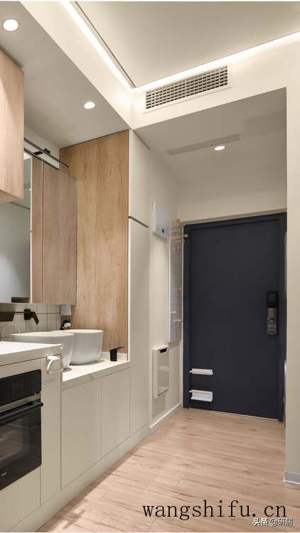 ​60㎡的老破小，住着三代人，挤出3间卧室，还有大衣帽间和书房 旧房翻新 第4张 ​60㎡的老破小，住着三代人，挤出3间卧室，还有大衣帽间和书房 旧房翻新 粉刷匠第4张