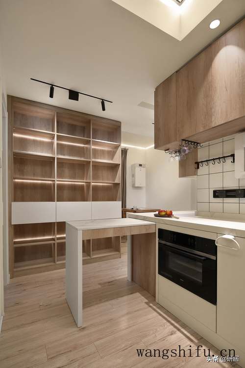 ​60㎡的老破小，住着三代人，挤出3间卧室，还有大衣帽间和书房 旧房翻新 第7张 ​60㎡的老破小，住着三代人，挤出3间卧室，还有大衣帽间和书房 旧房翻新 粉刷匠第7张