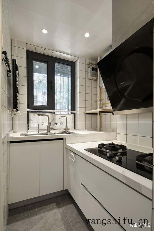 ​60㎡的老破小，住着三代人，挤出3间卧室，还有大衣帽间和书房 旧房翻新 第9张 ​60㎡的老破小，住着三代人，挤出3间卧室，还有大衣帽间和书房 旧房翻新 粉刷匠第9张