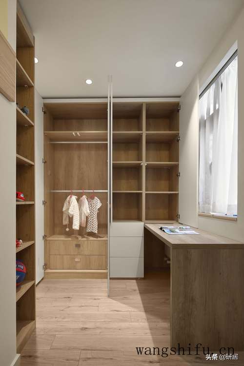 ​60㎡的老破小，住着三代人，挤出3间卧室，还有大衣帽间和书房 旧房翻新 第16张 ​60㎡的老破小，住着三代人，挤出3间卧室，还有大衣帽间和书房 旧房翻新 粉刷匠第16张