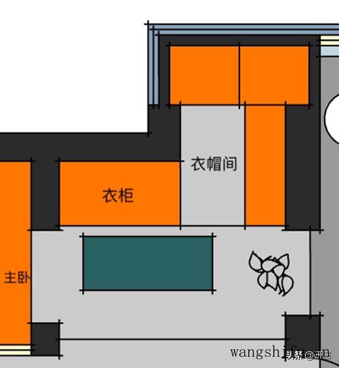 ​60㎡的老破小，住着三代人，挤出3间卧室，还有大衣帽间和书房 旧房翻新 第25张 ​60㎡的老破小，住着三代人，挤出3间卧室，还有大衣帽间和书房 旧房翻新 粉刷匠第25张