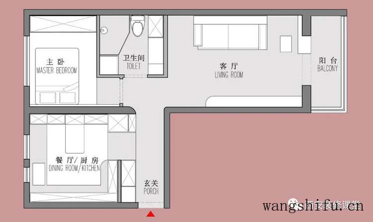 60㎡老旧房改造，两室变一室收纳翻倍 旧房翻新 第4张 60㎡老旧房改造，两室变一室收纳翻倍 旧房翻新 粉刷匠第4张