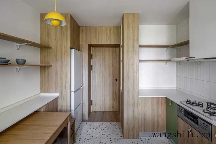 60㎡老旧房改造，两室变一室收纳翻倍 旧房翻新 第9张 60㎡老旧房改造，两室变一室收纳翻倍 旧房翻新 粉刷匠第9张