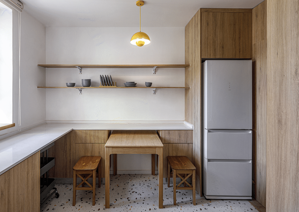 60㎡老旧房改造，两室变一室收纳翻倍 旧房翻新 第10张 60㎡老旧房改造，两室变一室收纳翻倍 旧房翻新 粉刷匠第10张