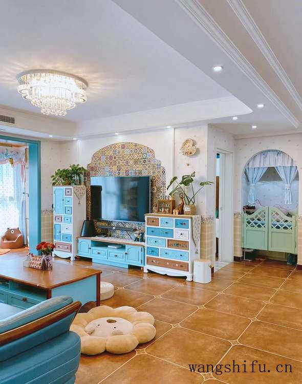 她把家布置得像童话小屋，干净又温馨，充满了烟火气，真想照着装 旧房翻新 第12张 她把家布置得像童话小屋，干净又温馨，充满了烟火气，真想照着装 旧房翻新 粉刷匠第12张