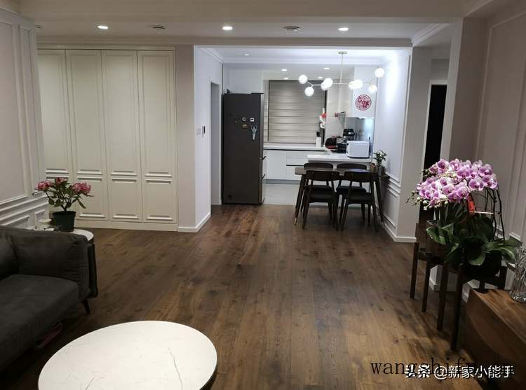 135㎡新房交给60后母亲装修，前后花了30W，全屋木地板很满意 旧房翻新 第9张 135㎡新房交给60后母亲装修，前后花了30W，全屋木地板很满意 旧房翻新 粉刷匠第9张