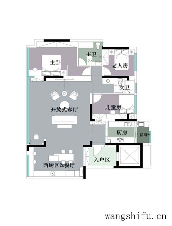 135㎡大平层,35W预算,筑造温馨舒适的三口之家 旧房翻新 第2张 135㎡大平层,35W预算,筑造温馨舒适的三口之家 旧房翻新 粉刷匠第2张 135㎡大平层,35W预算,筑造温馨舒适的三口之家 旧房翻新 第2张 135㎡大平层,35W预算,筑造温馨舒适的三口之家 旧房翻新 粉刷匠第2张