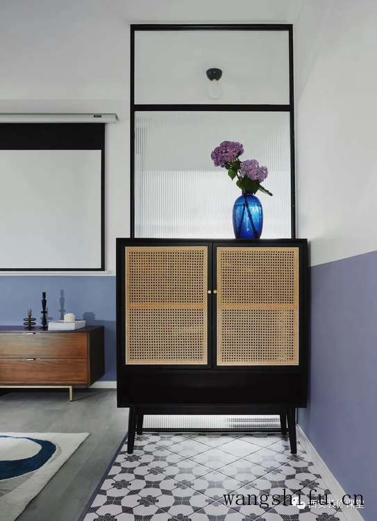 70㎡一室旧房改造，一人独居的蓝色潮流 旧房翻新 第5张 70㎡一室旧房改造，一人独居的蓝色潮流 旧房翻新 粉刷匠第5张